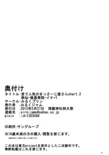 里で人気のまっさーじ屋さんchart.2鈴仙・優曇華院・イナバ, 日本語