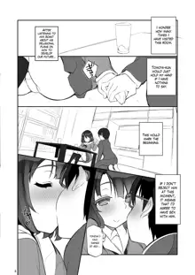 Futsukano wa Wotakare no Megane o Toru., English