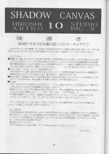 SHADOW CANVAS 10, 日本語