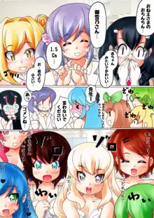 ふたなり漫画 ＃ふたなりッコ測定中!!, 日本語