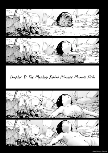 Momohime | Princess Momo Chapter 4: The Mystery Behind Princess Momo's Birth, English