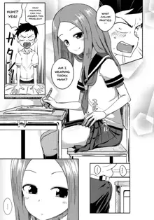 Takagi-san escalate, English