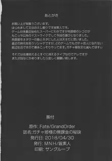 ガチャ姫様の無課金の秘訣, 日本語