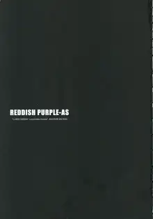 REDDISH PURPLE-AS, 日本語