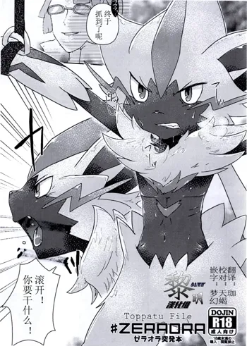 Toppatu File #ZERAORA Toppatsu Zeraora Hon, 中文