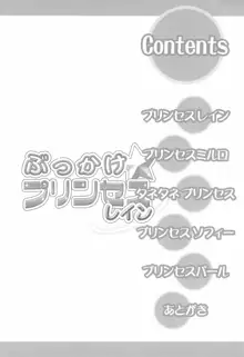 ぶっかけ☆プリンセスレイン, 日本語