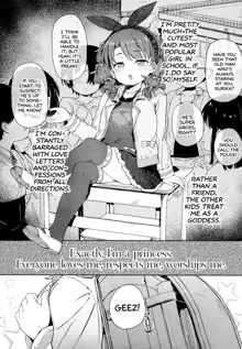 Class no Ohime-sama, Shiawase Mesubuta ni Nariagaru. | The Class Princess Rises into a Blissful Sow, English