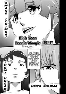 High Teen Boogie Woogie Sangenme, English