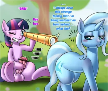 Twilight Sparkle X Trixie, English