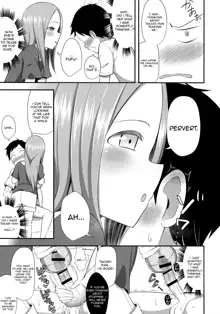 Takagi-san to Onahole, English