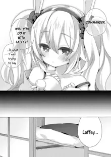 Shikikan, Laffey to… suru? | Commander, Will You... With Laffey?, English