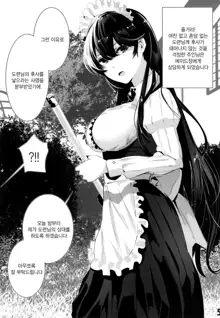 Maguro Maid to Shikotama Ecchi | 반응없는 메이드와 듬뿍듬뿍 섹스, 한국어