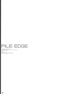 PILE EDGE 2003SUMMER, 日本語