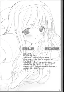 PILE EDGE 2003SUMMER, 日本語