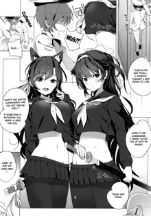 Houkago Yuuwaku Takao to Atago, English