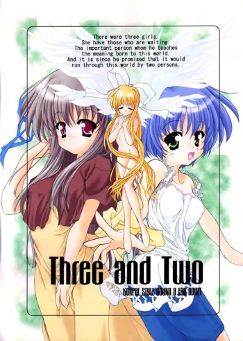 Three and Two, English