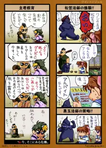 陰の舞, 日本語