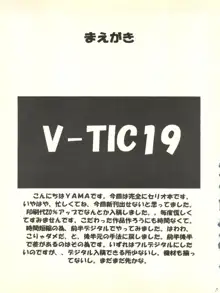 V-TIC 19, 日本語