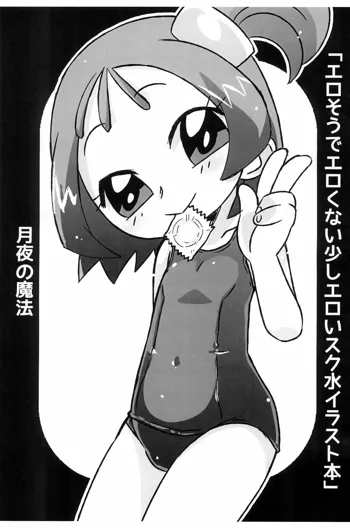 エロそうでエロくない少しエロいスク水イラスト本, 日本語