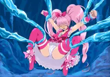 スイーツなプリキュアが触手に捕まって超乳化されたり妊娠出産したりするCG集, 日本語