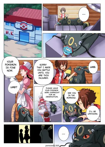 Night at the Pokemon Center, English