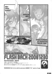 FLASH BACK 20081230, 日本語