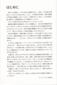 やらなくても解る性交と妊娠詳細解説 赤ちゃんのつくり方, 日本語