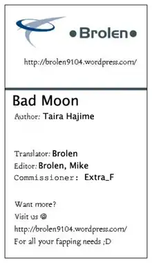 Bad Moon..., English