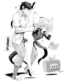 Date wa Tatsumaki-chan no Heya de Fella Shite Moraimasu + Kakutougi no Keriwaza ga Dekiru Kurai, Karada no Yawarakai Tatsumaki-chan to Sex, English