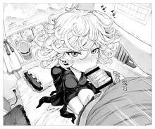 Date wa Tatsumaki-chan no Heya de Fella Shite Moraimasu + Kakutougi no Keriwaza ga Dekiru Kurai, Karada no Yawarakai Tatsumaki-chan to Sex, English