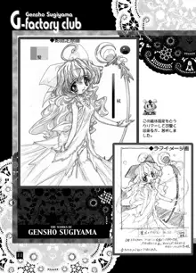 THE WORKS OF GENSHO SUGIYAMA 2001 SUMMER, 日本語