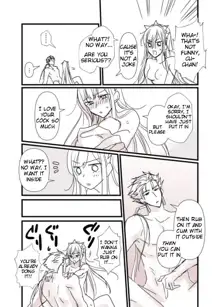 FGO Medb-chan, Cuu Chulainn no Are o Zessan Suru, English