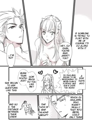 FGO Medb-chan, Cuu Chulainn no Are o Zessan Suru