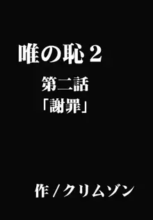 唯の恥2, 日本語