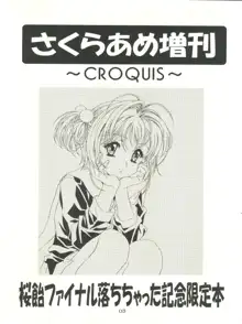 桜飴 CROQUIS, 日本語