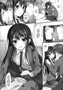 Mai Senpai to Ichatsukitai, English