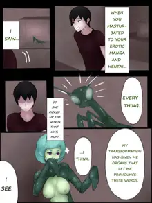 Sex with Mantis Girl -Report of Humanizer Virus Infection-, English