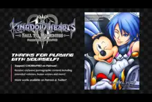 KINGDOM HEARTS III / AQUA - FALL TO DARKNESS, English