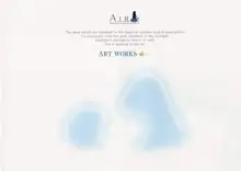 AirTV Artworks -Artbook-, 日本語