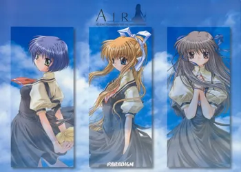 AirTV Artworks -Artbook-, 日本語