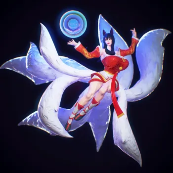 Ahri render, 日本語