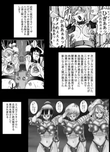 誕生!!悪の女戦士 女教師洗脳改造計画, 日本語