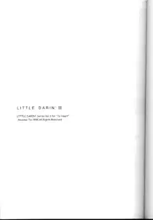 LITTLE DARLIN' III, 日本語