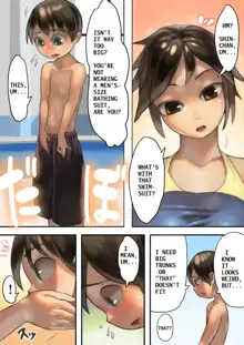 Asoko ga Ookikute Nayandeiru Shota to Itoko no Onee-san | Sisterly Cousin and the Shota Worrying About His Size, English