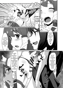 Sanae to Aya no Hentai Futanari Mikkai | Secret Perverted Futanari Meeting of Sanae and Aya, English