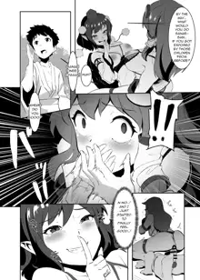 Sanae to Aya no Hentai Futanari Mikkai | Secret Perverted Futanari Meeting of Sanae and Aya, English