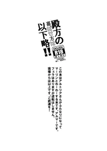 殿方の喜ばせ方は以下略!!, 日本語