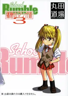 School Rumble 播磨のマンガ道 Vol.3, 日本語