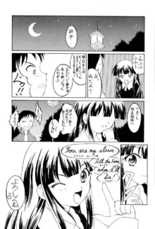 とある月夜の物語, 日本語