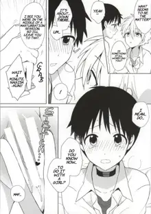 Shinji-kun ga Futanari ni Nacchau Hon, English